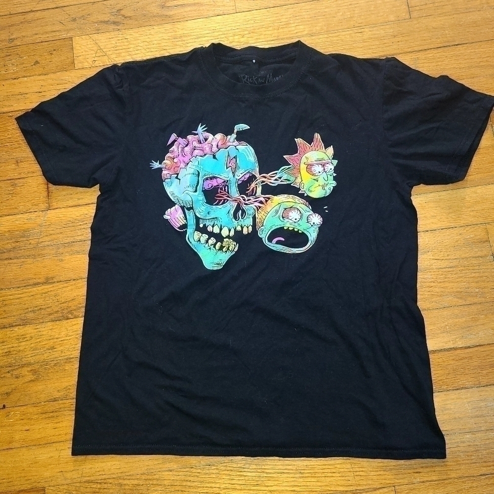 RICK and Morty t-shirt Sz M.